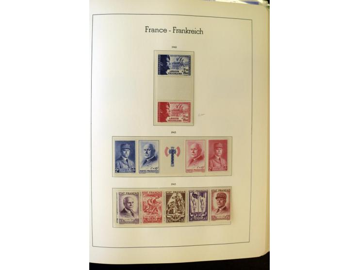 1853/2008, postfrische und ungebrauchte, sehr reichhaltige Sammlung mit u.a. Mi.-Nr. 152, 220-21, 305-11, 321, 326-27, Bl.2 (