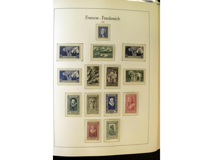 1853/2008, postfrische und ungebrauchte, sehr reichhaltige Sammlung mit u.a. Mi.-Nr. 152, 220-21, 305-11, 321, 326-27, Bl.2 (