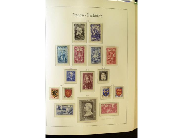 1853/2008, postfrische und ungebrauchte, sehr reichhaltige Sammlung mit u.a. Mi.-Nr. 152, 220-21, 305-11, 321, 326-27, Bl.2 (