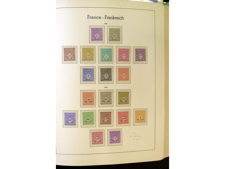 1853/2008, postfrische und ungebrauchte, sehr reichhaltige Sammlung mit u.a. Mi.-Nr. 152, 220-21, 305-11, 321, 326-27, Bl.2 (