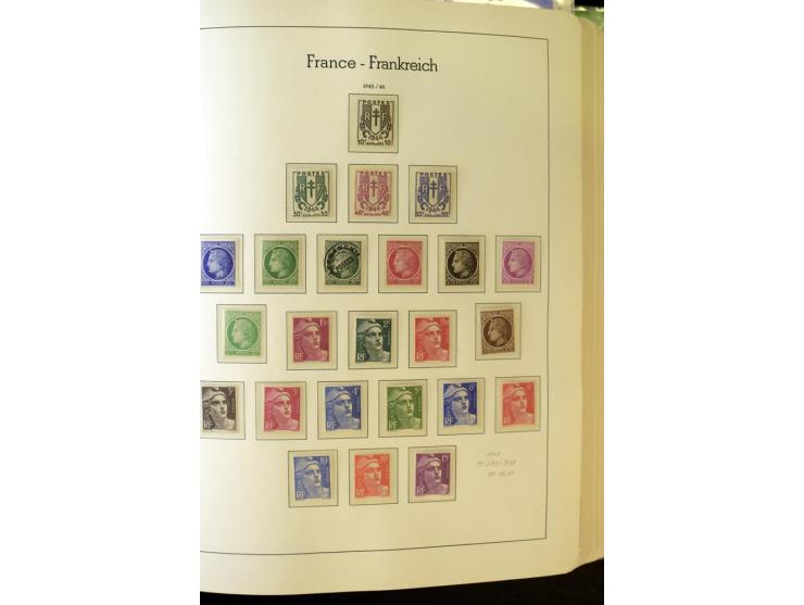 1853/2008, postfrische und ungebrauchte, sehr reichhaltige Sammlung mit u.a. Mi.-Nr. 152, 220-21, 305-11, 321, 326-27, Bl.2 (