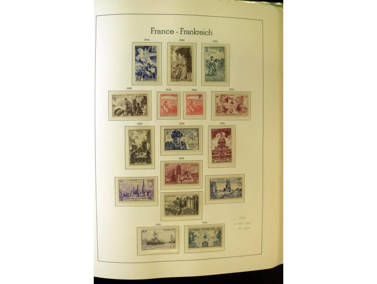 1853/2008, postfrische und ungebrauchte, sehr reichhaltige Sammlung mit u.a. Mi.-Nr. 152, 220-21, 305-11, 321, 326-27, Bl.2 (