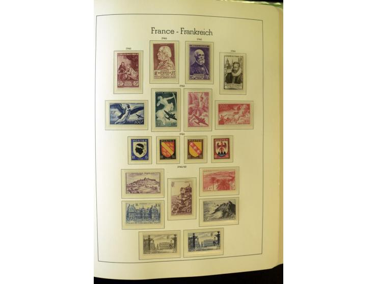 1853/2008, postfrische und ungebrauchte, sehr reichhaltige Sammlung mit u.a. Mi.-Nr. 152, 220-21, 305-11, 321, 326-27, Bl.2 (