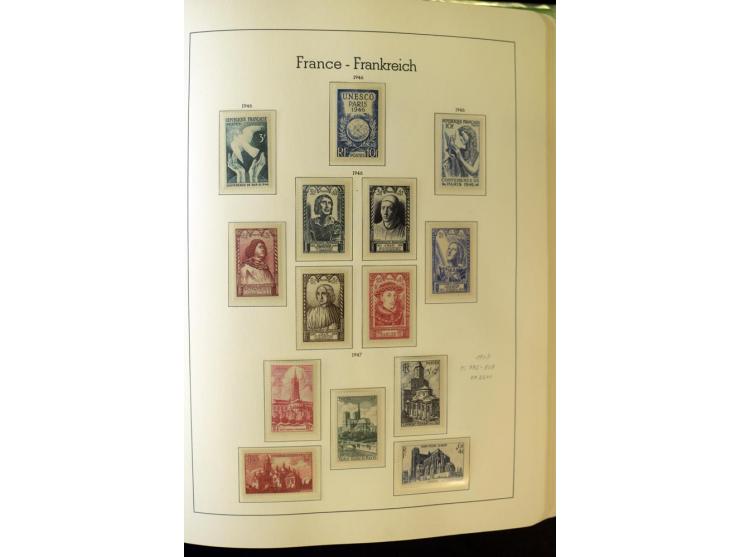 1853/2008, postfrische und ungebrauchte, sehr reichhaltige Sammlung mit u.a. Mi.-Nr. 152, 220-21, 305-11, 321, 326-27, Bl.2 (