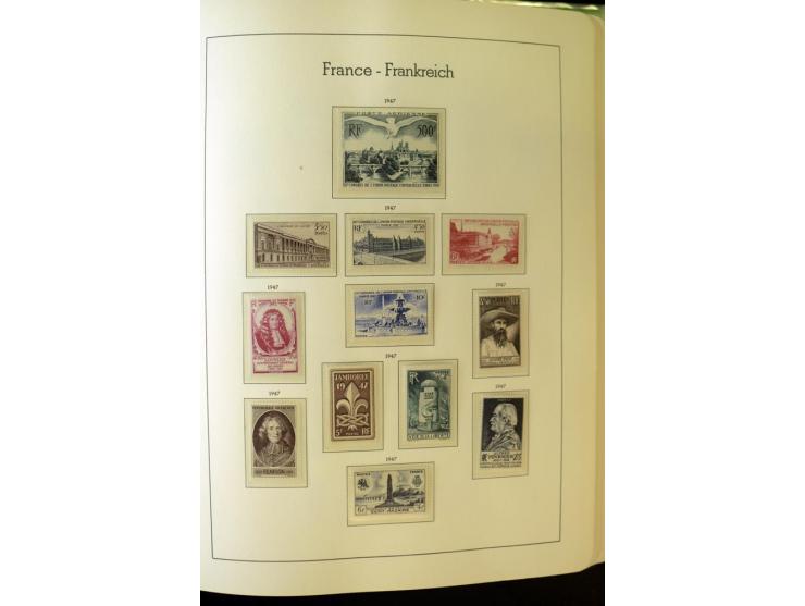 1853/2008, postfrische und ungebrauchte, sehr reichhaltige Sammlung mit u.a. Mi.-Nr. 152, 220-21, 305-11, 321, 326-27, Bl.2 (