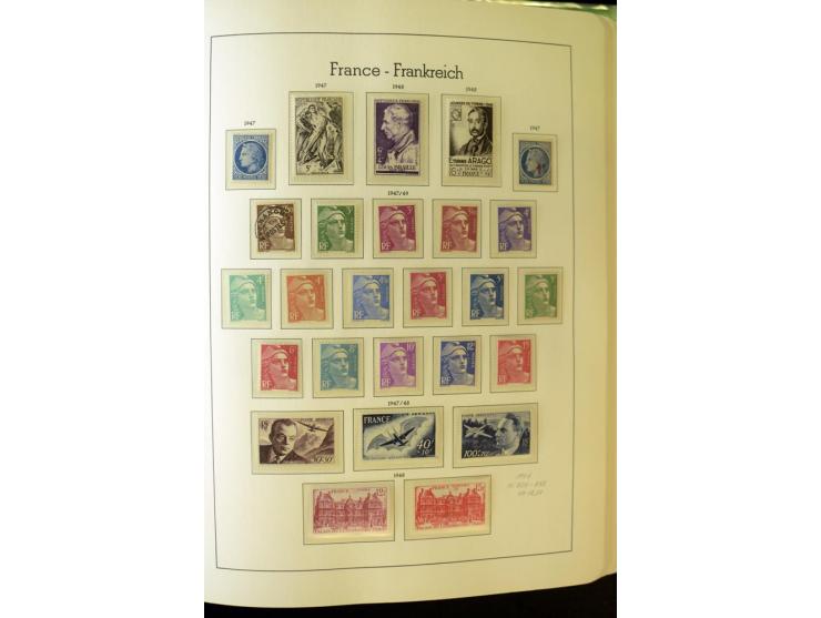 1853/2008, postfrische und ungebrauchte, sehr reichhaltige Sammlung mit u.a. Mi.-Nr. 152, 220-21, 305-11, 321, 326-27, Bl.2 (