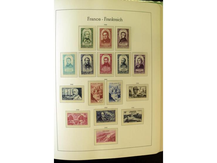 1853/2008, postfrische und ungebrauchte, sehr reichhaltige Sammlung mit u.a. Mi.-Nr. 152, 220-21, 305-11, 321, 326-27, Bl.2 (