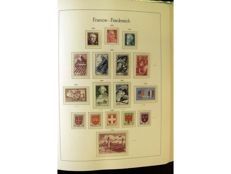 1853/2008, postfrische und ungebrauchte, sehr reichhaltige Sammlung mit u.a. Mi.-Nr. 152, 220-21, 305-11, 321, 326-27, Bl.2 (