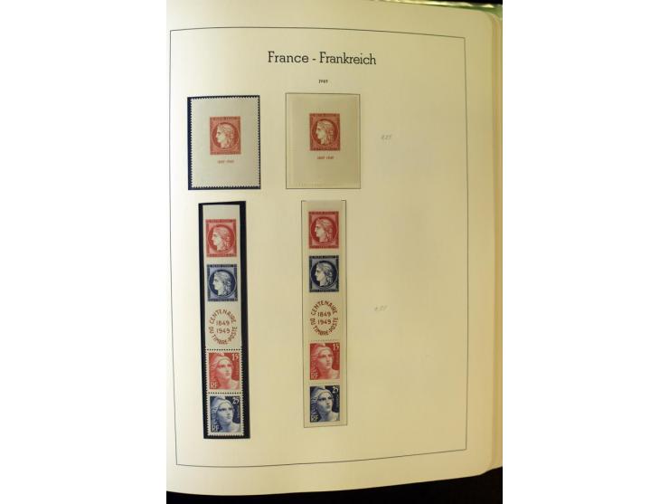 1853/2008, postfrische und ungebrauchte, sehr reichhaltige Sammlung mit u.a. Mi.-Nr. 152, 220-21, 305-11, 321, 326-27, Bl.2 (