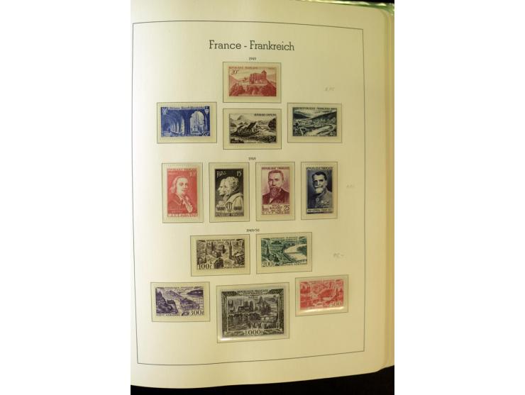 1853/2008, postfrische und ungebrauchte, sehr reichhaltige Sammlung mit u.a. Mi.-Nr. 152, 220-21, 305-11, 321, 326-27, Bl.2 (