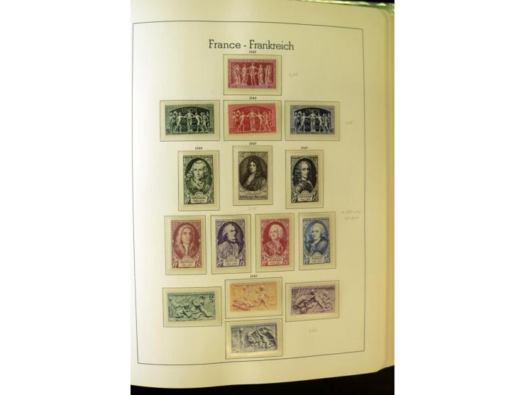 1853/2008, postfrische und ungebrauchte, sehr reichhaltige Sammlung mit u.a. Mi.-Nr. 152, 220-21, 305-11, 321, 326-27, Bl.2 (