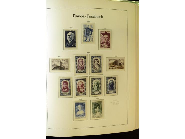 1853/2008, postfrische und ungebrauchte, sehr reichhaltige Sammlung mit u.a. Mi.-Nr. 152, 220-21, 305-11, 321, 326-27, Bl.2 (