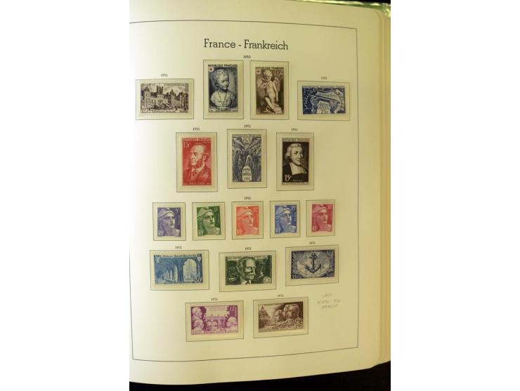 1853/2008, postfrische und ungebrauchte, sehr reichhaltige Sammlung mit u.a. Mi.-Nr. 152, 220-21, 305-11, 321, 326-27, Bl.2 (