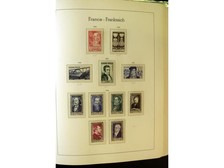1853/2008, postfrische und ungebrauchte, sehr reichhaltige Sammlung mit u.a. Mi.-Nr. 152, 220-21, 305-11, 321, 326-27, Bl.2 (