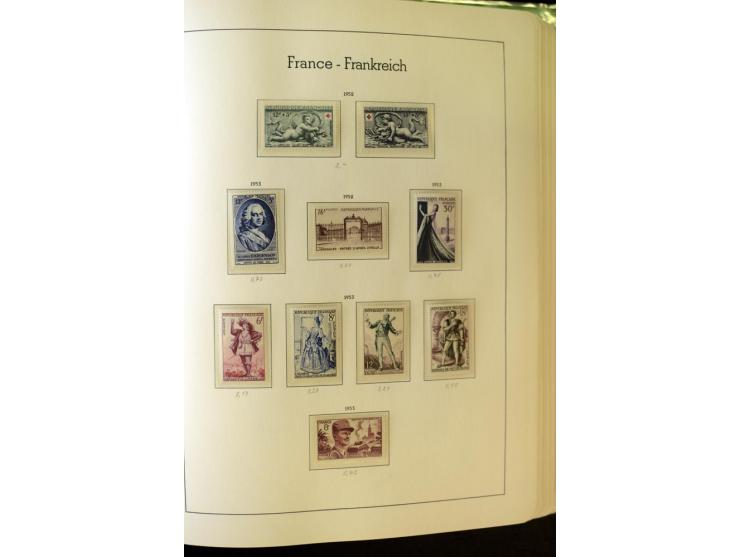 1853/2008, postfrische und ungebrauchte, sehr reichhaltige Sammlung mit u.a. Mi.-Nr. 152, 220-21, 305-11, 321, 326-27, Bl.2 (