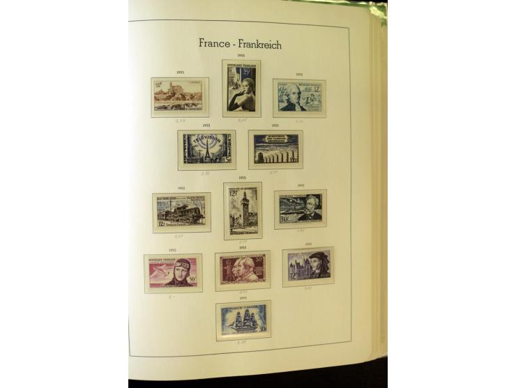 1853/2008, postfrische und ungebrauchte, sehr reichhaltige Sammlung mit u.a. Mi.-Nr. 152, 220-21, 305-11, 321, 326-27, Bl.2 (