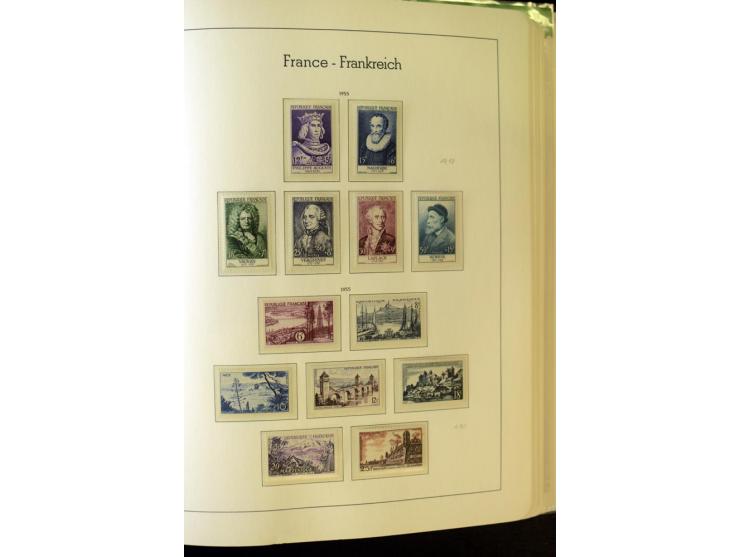 1853/2008, postfrische und ungebrauchte, sehr reichhaltige Sammlung mit u.a. Mi.-Nr. 152, 220-21, 305-11, 321, 326-27, Bl.2 (