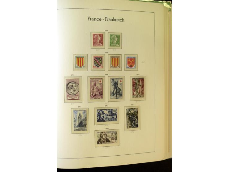 1853/2008, postfrische und ungebrauchte, sehr reichhaltige Sammlung mit u.a. Mi.-Nr. 152, 220-21, 305-11, 321, 326-27, Bl.2 (