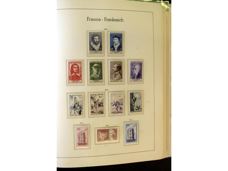 1853/2008, postfrische und ungebrauchte, sehr reichhaltige Sammlung mit u.a. Mi.-Nr. 152, 220-21, 305-11, 321, 326-27, Bl.2 (