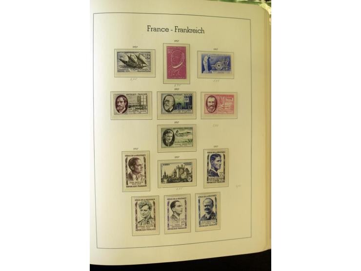1853/2008, postfrische und ungebrauchte, sehr reichhaltige Sammlung mit u.a. Mi.-Nr. 152, 220-21, 305-11, 321, 326-27, Bl.2 (