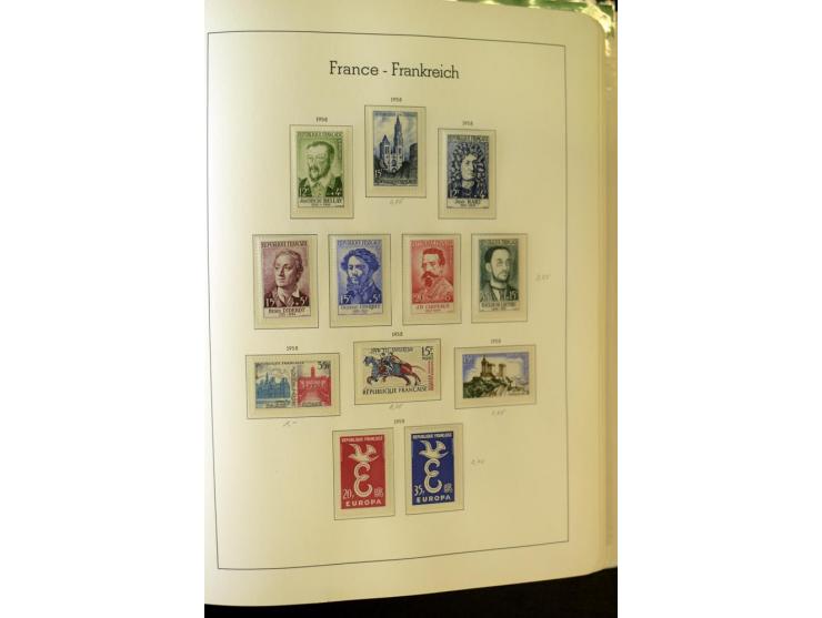 1853/2008, postfrische und ungebrauchte, sehr reichhaltige Sammlung mit u.a. Mi.-Nr. 152, 220-21, 305-11, 321, 326-27, Bl.2 (