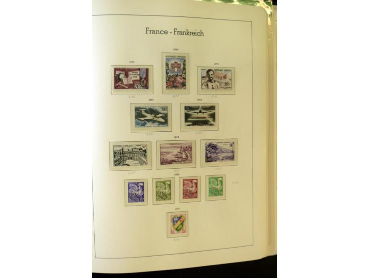 1853/2008, postfrische und ungebrauchte, sehr reichhaltige Sammlung mit u.a. Mi.-Nr. 152, 220-21, 305-11, 321, 326-27, Bl.2 (