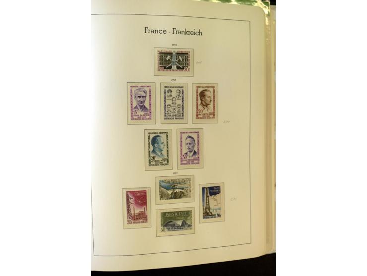 1853/2008, postfrische und ungebrauchte, sehr reichhaltige Sammlung mit u.a. Mi.-Nr. 152, 220-21, 305-11, 321, 326-27, Bl.2 (