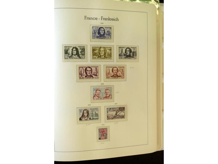 1853/2008, postfrische und ungebrauchte, sehr reichhaltige Sammlung mit u.a. Mi.-Nr. 152, 220-21, 305-11, 321, 326-27, Bl.2 (