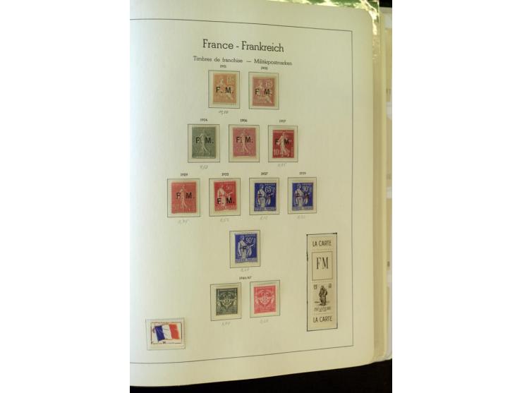 1853/2008, postfrische und ungebrauchte, sehr reichhaltige Sammlung mit u.a. Mi.-Nr. 152, 220-21, 305-11, 321, 326-27, Bl.2 (