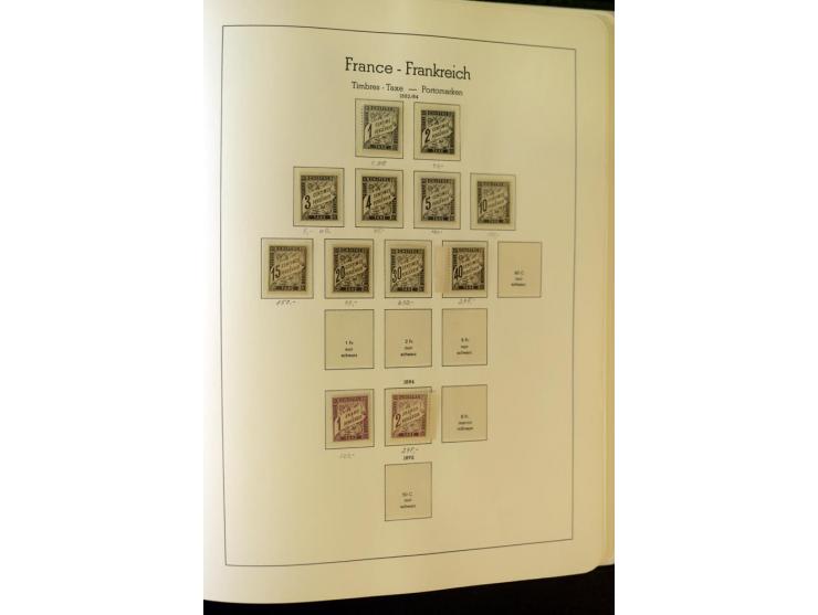 1853/2008, postfrische und ungebrauchte, sehr reichhaltige Sammlung mit u.a. Mi.-Nr. 152, 220-21, 305-11, 321, 326-27, Bl.2 (