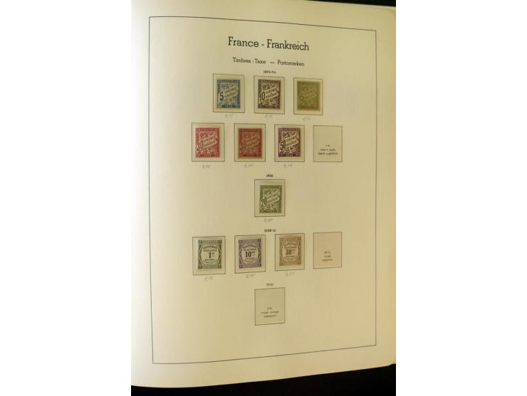 1853/2008, postfrische und ungebrauchte, sehr reichhaltige Sammlung mit u.a. Mi.-Nr. 152, 220-21, 305-11, 321, 326-27, Bl.2 (