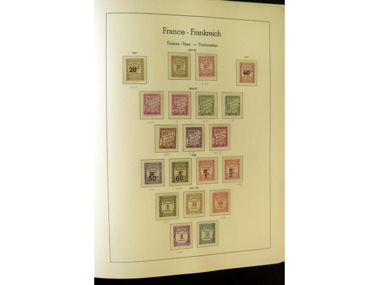 1853/2008, postfrische und ungebrauchte, sehr reichhaltige Sammlung mit u.a. Mi.-Nr. 152, 220-21, 305-11, 321, 326-27, Bl.2 (