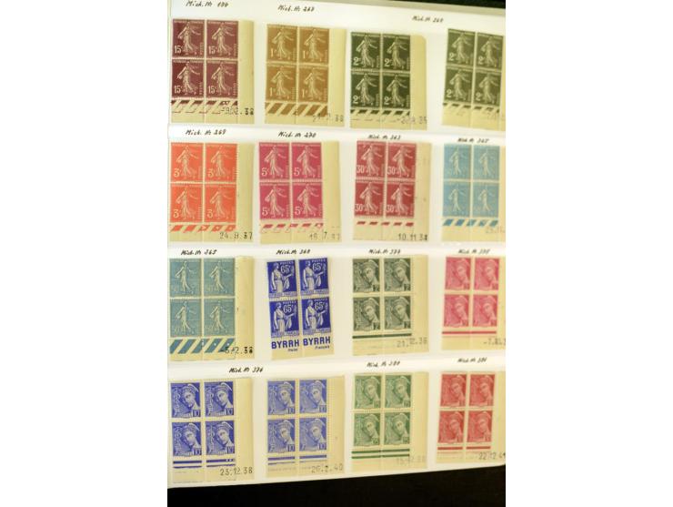 1853/2008, postfrische und ungebrauchte, sehr reichhaltige Sammlung mit u.a. Mi.-Nr. 152, 220-21, 305-11, 321, 326-27, Bl.2 (
