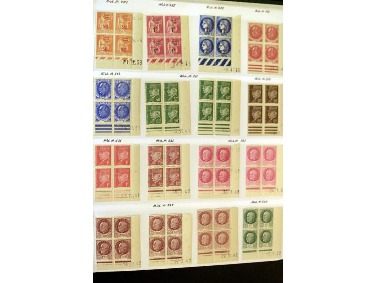 1853/2008, postfrische und ungebrauchte, sehr reichhaltige Sammlung mit u.a. Mi.-Nr. 152, 220-21, 305-11, 321, 326-27, Bl.2 (