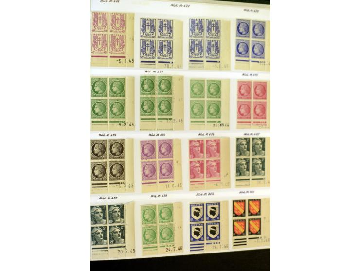 1853/2008, postfrische und ungebrauchte, sehr reichhaltige Sammlung mit u.a. Mi.-Nr. 152, 220-21, 305-11, 321, 326-27, Bl.2 (