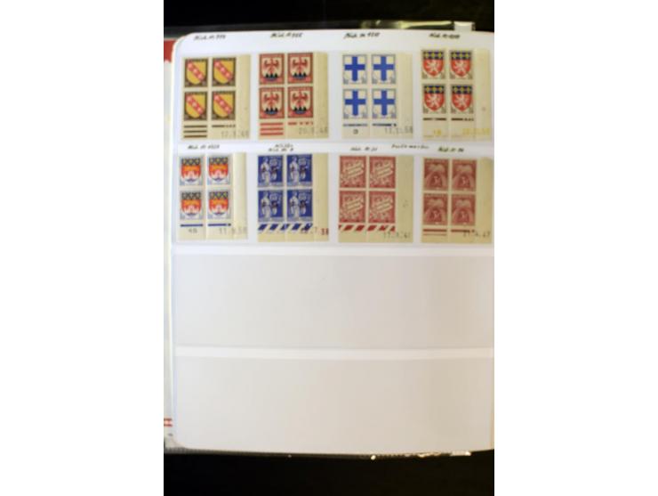 1853/2008, postfrische und ungebrauchte, sehr reichhaltige Sammlung mit u.a. Mi.-Nr. 152, 220-21, 305-11, 321, 326-27, Bl.2 (