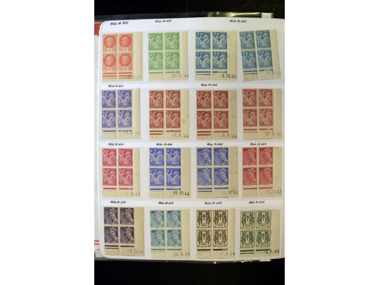 1853/2008, postfrische und ungebrauchte, sehr reichhaltige Sammlung mit u.a. Mi.-Nr. 152, 220-21, 305-11, 321, 326-27, Bl.2 (