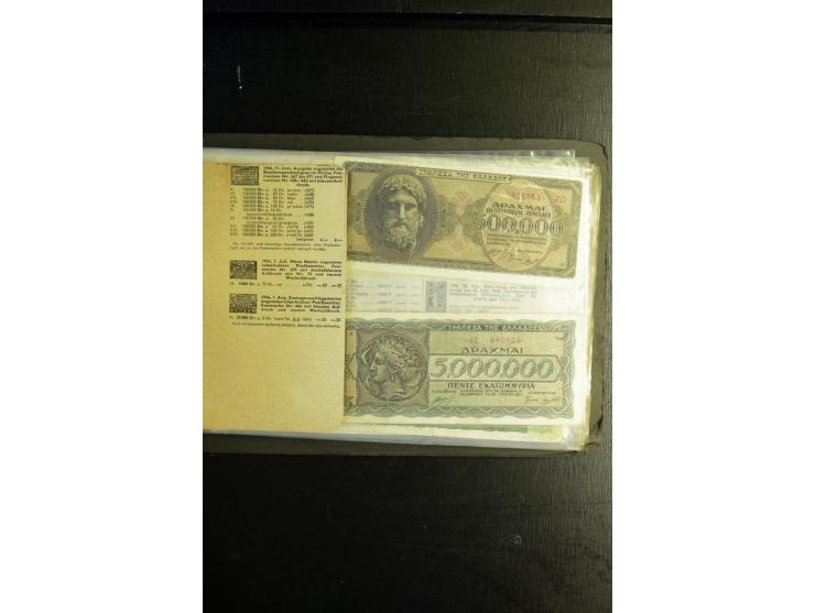 1878/2006, umfangreiche Sammlung Briefe und Karten in 12 Ordnern, dabei einige Frankaturen der 1. Olypia-Ausgabe (u.a. Paar N