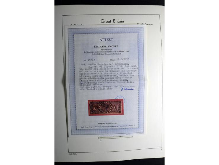 1840/1980 (ca.9, gestempelte, teils auch ungebrauchte bzw. postfrische Sammlung; einige gute Werte stärker fehlerhaft, aber a
