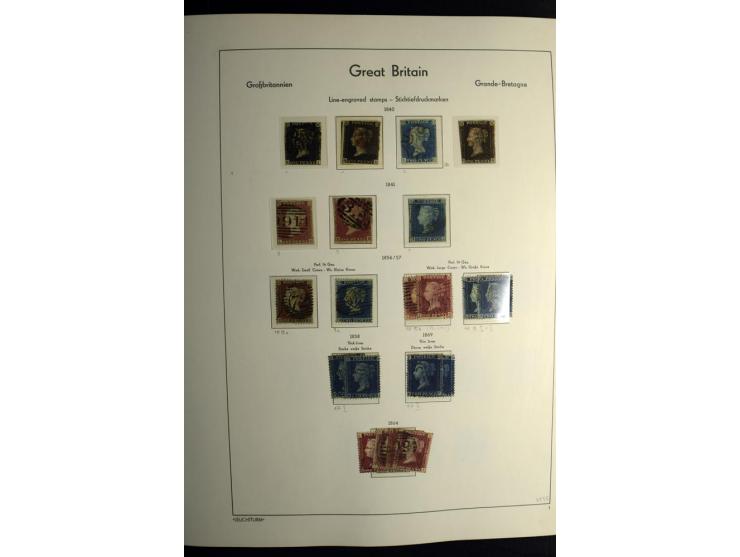 1840/1980 (ca.9, gestempelte, teils auch ungebrauchte bzw. postfrische Sammlung; einige gute Werte stärker fehlerhaft, aber a