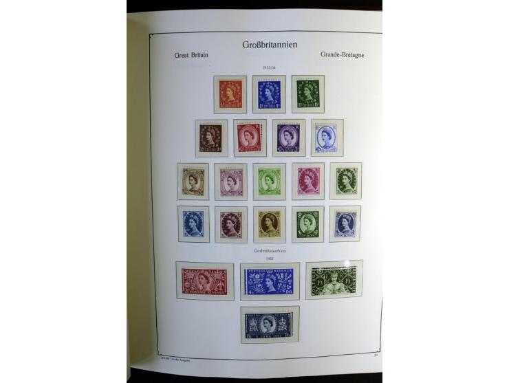1936/2001, postfrische Sammlung in den Hauptnummern kpl. bis überkpl., zusätzlich verschiedene WZ-Lagen, Naphthadag und Phosp