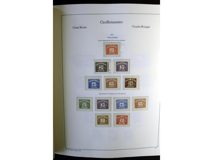 1936/2001, postfrische Sammlung in den Hauptnummern kpl. bis überkpl., zusätzlich verschiedene WZ-Lagen, Naphthadag und Phosp