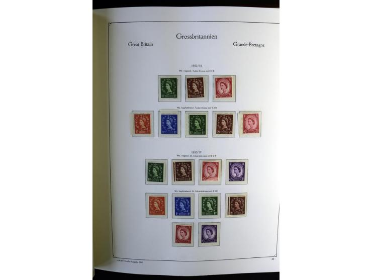 1936/2001, postfrische Sammlung in den Hauptnummern kpl. bis überkpl., zusätzlich verschiedene WZ-Lagen, Naphthadag und Phosp