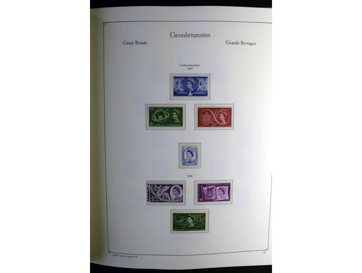 1936/2001, postfrische Sammlung in den Hauptnummern kpl. bis überkpl., zusätzlich verschiedene WZ-Lagen, Naphthadag und Phosp