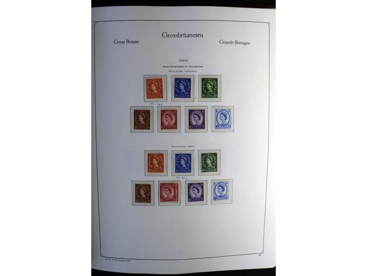1936/2001, postfrische Sammlung in den Hauptnummern kpl. bis überkpl., zusätzlich verschiedene WZ-Lagen, Naphthadag und Phosp