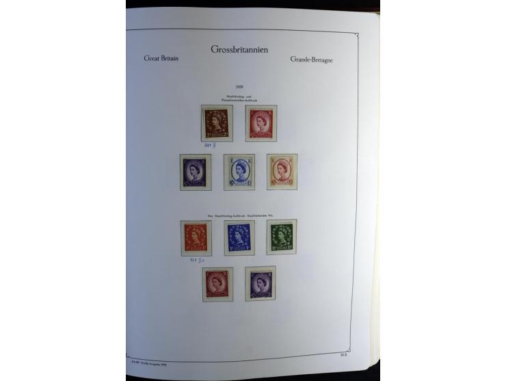 1936/2001, postfrische Sammlung in den Hauptnummern kpl. bis überkpl., zusätzlich verschiedene WZ-Lagen, Naphthadag und Phosp