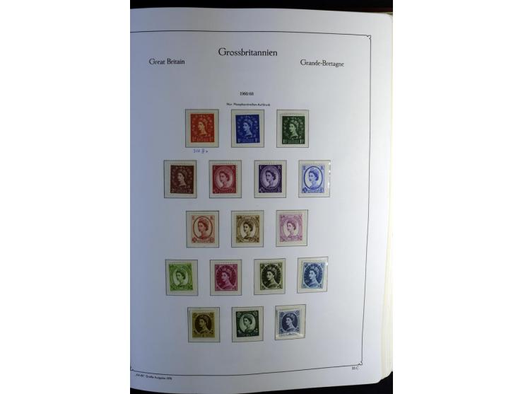 1936/2001, postfrische Sammlung in den Hauptnummern kpl. bis überkpl., zusätzlich verschiedene WZ-Lagen, Naphthadag und Phosp