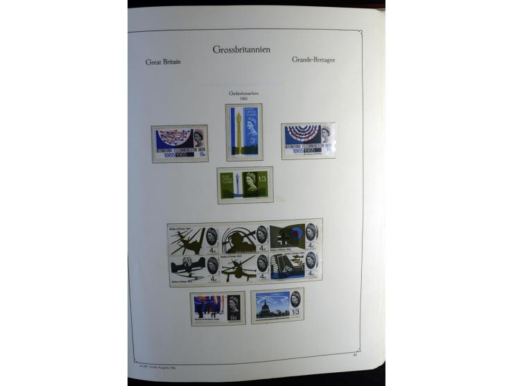 1936/2001, postfrische Sammlung in den Hauptnummern kpl. bis überkpl., zusätzlich verschiedene WZ-Lagen, Naphthadag und Phosp