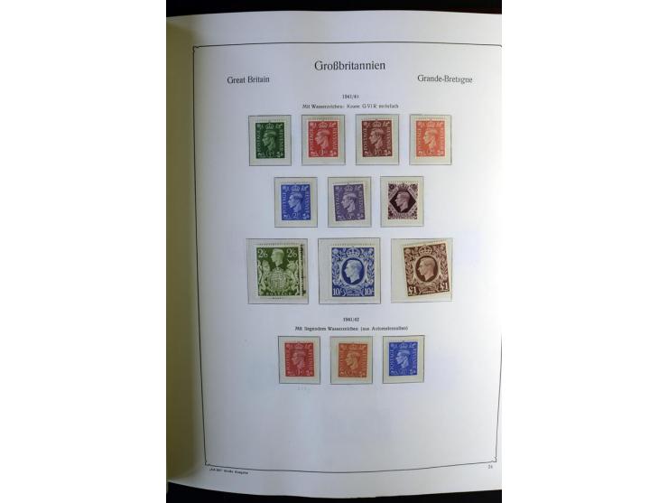 1936/2001, postfrische Sammlung in den Hauptnummern kpl. bis überkpl., zusätzlich verschiedene WZ-Lagen, Naphthadag und Phosp