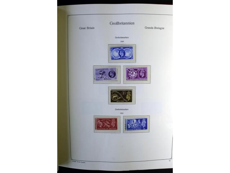 1936/2001, postfrische Sammlung in den Hauptnummern kpl. bis überkpl., zusätzlich verschiedene WZ-Lagen, Naphthadag und Phosp
